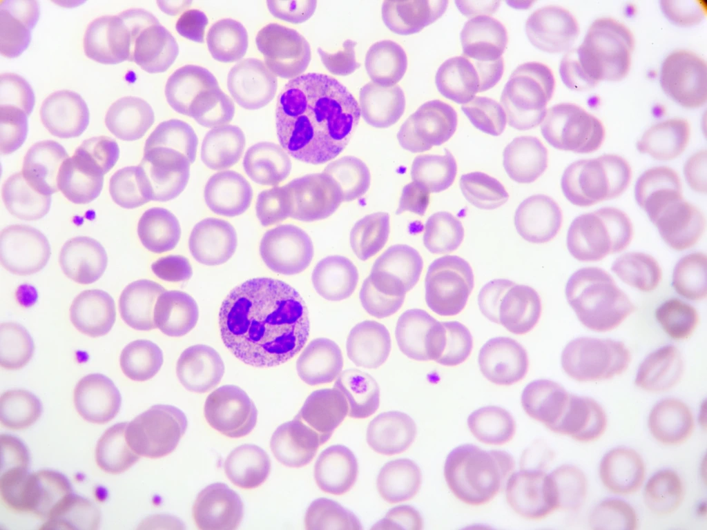 Neutrophil,Cell,In,Blood,Smear