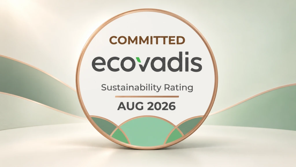 Ecovadis rating Badge August 2026